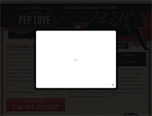 Tablet Screenshot of peplove.com